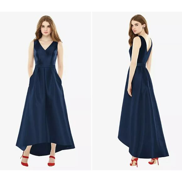 Alfred Sung Style D723 Satin Twill Size 16 - Picture 1 of 5